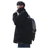 Jackets cotton-padded jackets mens winter thickened warm stand-up collar work clothes cotton-padded jackets parka jackets winter coats