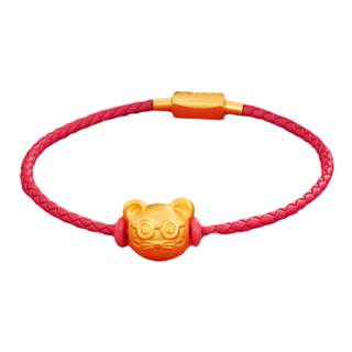 Chinese gold pure gold twelve zodiac lucky beads