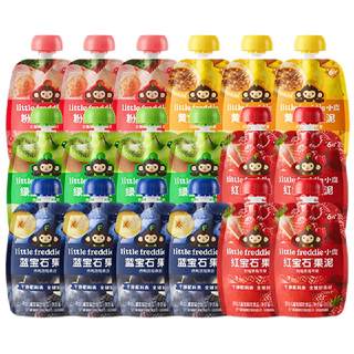 Puré de frutas xiaopi gem puré de frutas coloridas con múltiples sabores