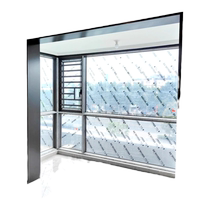 Aluminum alloy one-piece formed pass cover Very narrow aluminum alloy pass cover Arch pass cover Balcony living room