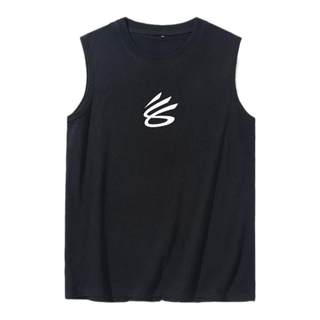 Curry basketball vest American training suit loose men's sports jersey running fitness vest sleeveless T-shirt