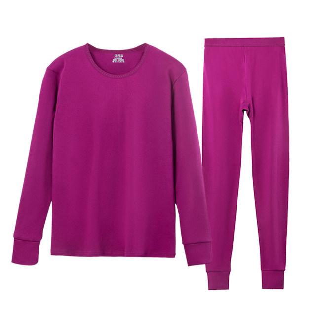 Ms. Yu Zhaolin's pure cotton autumn clothes and long johns bottoming underwear