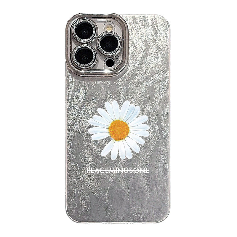 Quan Zhilong Daisy mobile phone case iPhone17 trendy brand 16promax Xiaomi 15 Huawei pura80 red rice k80 luxury high-end female opporeno13 all-inclusive lens suitable for iqooneo9