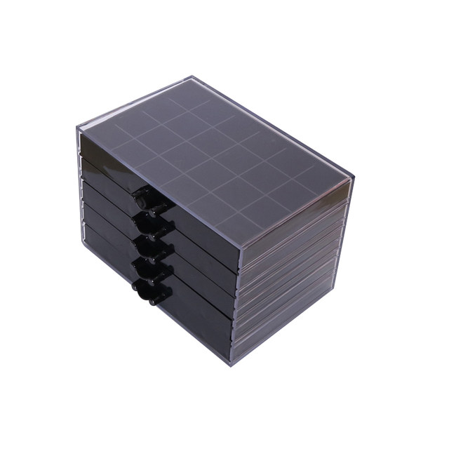Nail art jewelry box storage box drill box drawer classification box