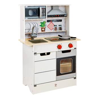Hape gourmet integrated cooking kitchen ages 3+
