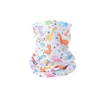 KKN childrens sports ear-hanging magic headscarf sun protection neck gaiter mask ice silk cold feeling thin and breathable
