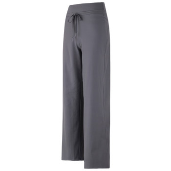 High-waisted, wide-legged, slimming yoga sports pants for women
