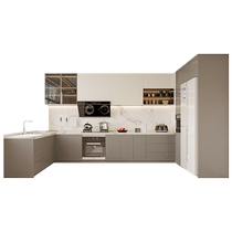 (Wile Cabinet Customization Guide) Kitchen decoration overall cabinet customization whole house design 600 yuan prepayment