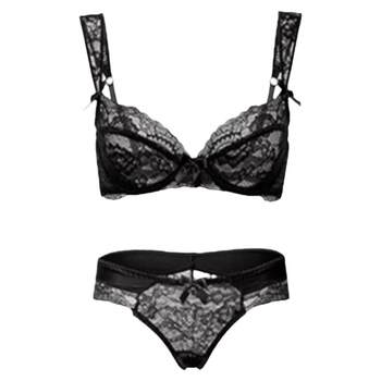 Victoria's sexy lace gathering underwear large size thin