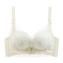 Underwear for women with small breasts push-up auxiliary breasts anti-sagging no steel ring large lace comic breast moisturizing bra