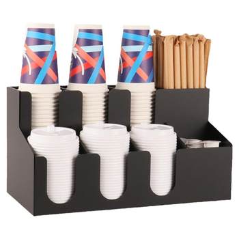 Coffee milk tea bar storage disposable paper cup holder