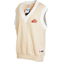 nike Nike 2023 new womens FLC SLVLS V-NECK knitted vest FD6402-126