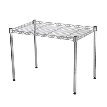 Kitchen storage rack, one-layer microwave oven storage countertop rack, cabinet layered wardrobe compartment heater baking rack