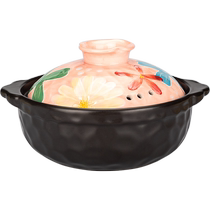 Modern housewife casserole household high temperature dry-cooked non-cracking soup pot gas gas stove special clay pot stone pot casserole