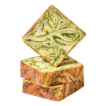 Matcha toast extra soft and thick cut