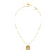 Yandao safe and sound Hetian jade pendant necklace