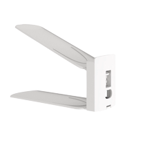 Double-layer adjustable shoe bracket shoe storage artifact shoe cabinet layered partition plastic shoe rack bracket saves space