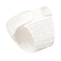 Diaper baby washable pure cotton gauze diaper ring newborn diaper summer baby diaper pants meson cloth mustard