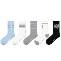 Gray Socks Womens Summer Gray Bow Thigh Socks Spring and Autumn 2024 New Hot Style Sports Long Socks