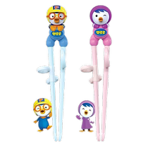 (Self-operated) Bolele childrens chopsticks cartoon silicone baby training aid for learning chopsticks 3 years old and above