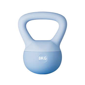 Soft kettlebell men's fitness home female dumbbell 10kg sports shaping exercise equipment hip lift 8kg throwing kettle