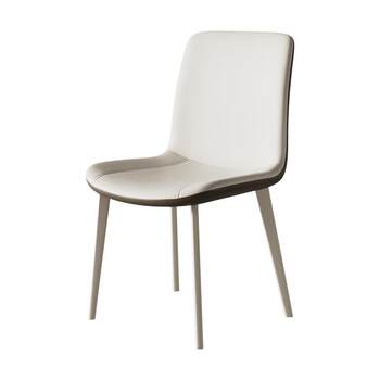 Pashaman cream style dining chair light luxury living room home soft cover desk chair back chair new high-end stool