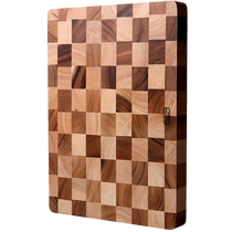(Self-operated) lcliving chopping board Thai acacia wood chessboard cutting board anti-mildew antibacterial chopping board foot pad large