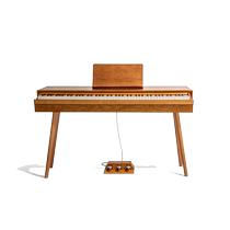 Schumannjia pink key electric piano lifting frame 88 key hammer household kindergarten desk electronic drawer piano