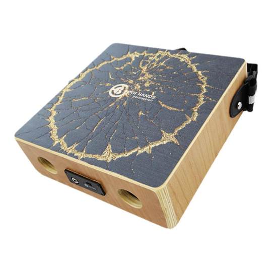 插电旅行鼓BH卡宏箱鼓双手便携手鼓民谣流行打击乐器拾音器电箱