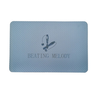 Super jogging jump rope mat shock absorbing sound insulating tpe yoga mat