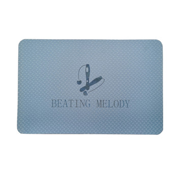 Super jogging jump rope mat shock absorbing sound insulating tpe yoga mat