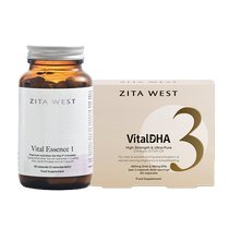 (Imported from the UK) zitawest 1st stage active folic acid DHA nutritional non-algae oil for pregnant women