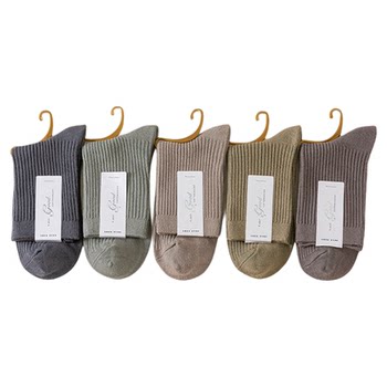 Men's summer thin antibacterial breathable sports and leisure socks