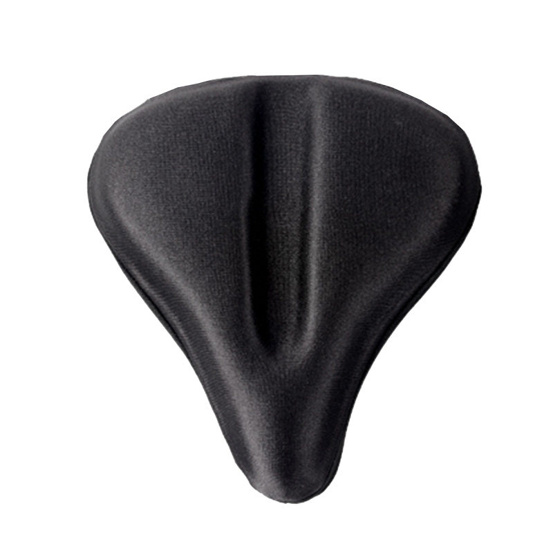 Bicycle seat cushion cover widened, thickened and enlarged