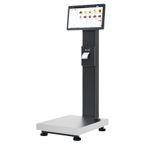 Intelligent electronic platform scale floor scale cash register weighing integrated traceability agricultural trade floor-standing label self-adhesive printing sorting PC scale wholesale purchase of rice flour grain oil fresh and dry goods bulk commodity cash register