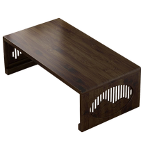 Floating window table Chinese school table solid wood free of installation student Calligraphy Table Zen seat short table and tatami small table