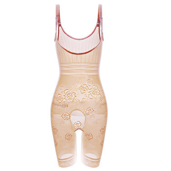 Sling belly-lifting waist and hip lifting ultra-thin one-piece body shaping suit