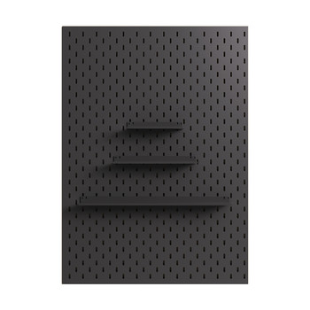 Stainless steel punch-free custom perforated board storage rack