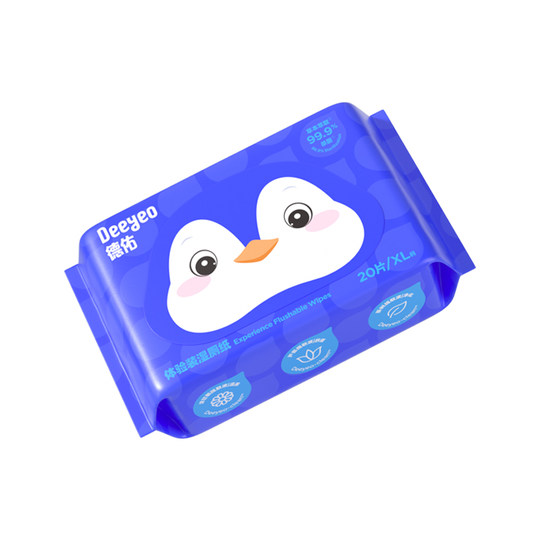 Deyou wet toilet paper portable travel package