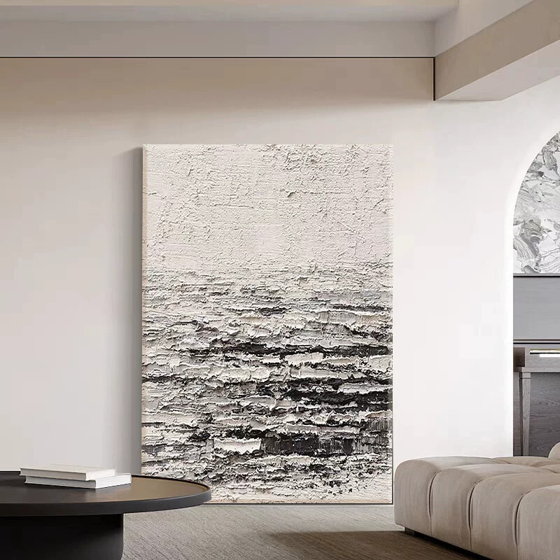 Italian Minimalist Abstract Thick Texture Living Room Wall Art, Minimalist Style Three-Dimensional Hand-Painted Oil Painting, Entrance Wall Decoration Painting Italian Minimalist Abstract Thick Texture Living Room Wall Art, Minimalist Style Three-Dimensional Hand-Painted Oil Painting, Entrance Wall Decoration Painting