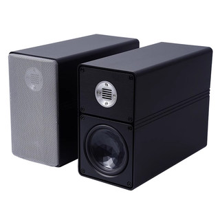 清风CL305铝合金超级小钢炮桌面音箱 复刻经典hifi发烧级书架音箱