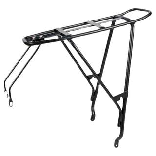 后货架后座架超轻可载人单车尾架后衣架山地自行车配件后架后车架