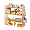 Desktop bookshelf storage rack acrylic perforated board