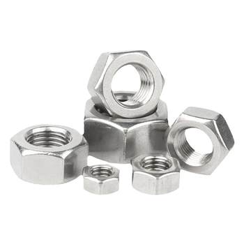 304 stainless steel nut hexagonal nut bolt screw nut collection M2M3M4M5M6M8M10M12M14-M64