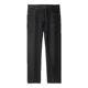 Heilan House Casual Slightly Elastic Black Jeans for Men