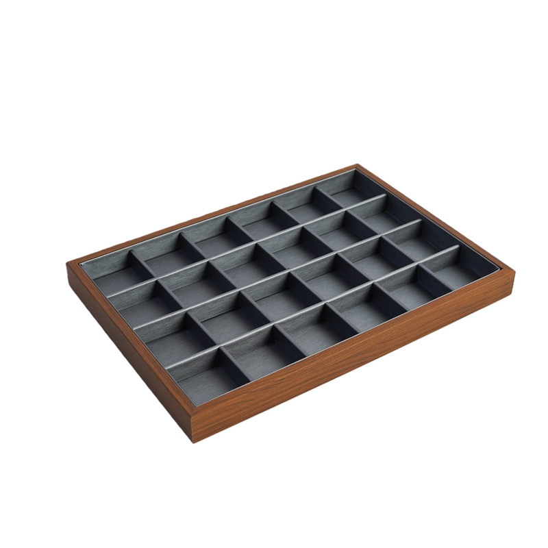 24 grid ring hairpin Buddha amulet display storage tray