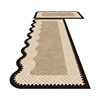 French kitchen floor mat diatom mud water-absorbent non-slip floor mats