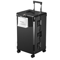 DTA suitcase ຂະຫນາດໃຫຍ່ຂອງແມ່ຍິງ 2024 ໃຫມ່ oversized 30 ກ່ອງເດີນທາງທີ່ເຂັ້ມແຂງແລະທົນທານ 28 ນິ້ວກໍລະນີ trolley ສໍາລັບຜູ້ຊາຍ