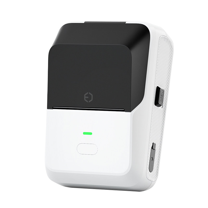 De Tongyin Cube P2 food label printer production date commodity certificate price barcode clothing tag thermal self-adhesive name sticker handheld small supermarket price tag smart