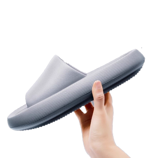 大码拖鞋男夏季居家防滑室内浴室厚底凉拖加大号情侣踩屎感一字拖